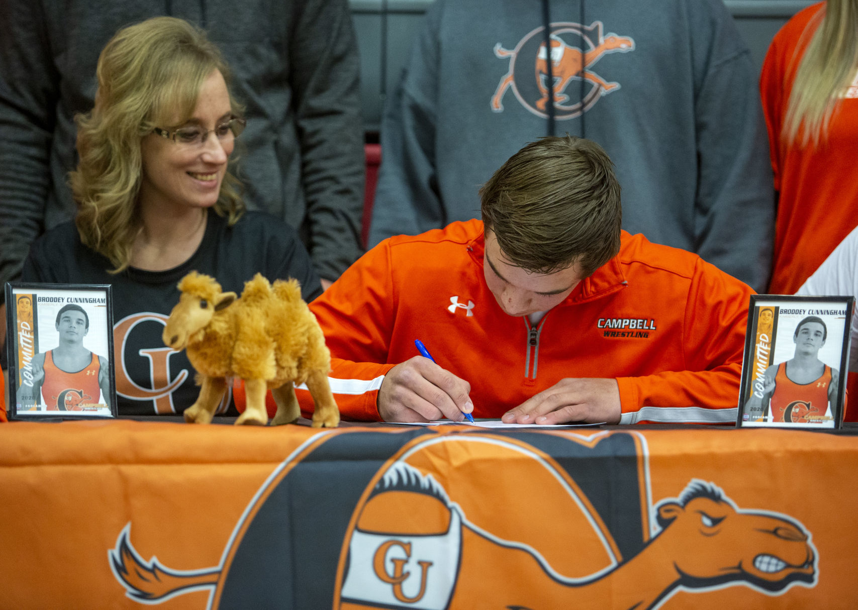 Four Kimberly students sign college letters of intent